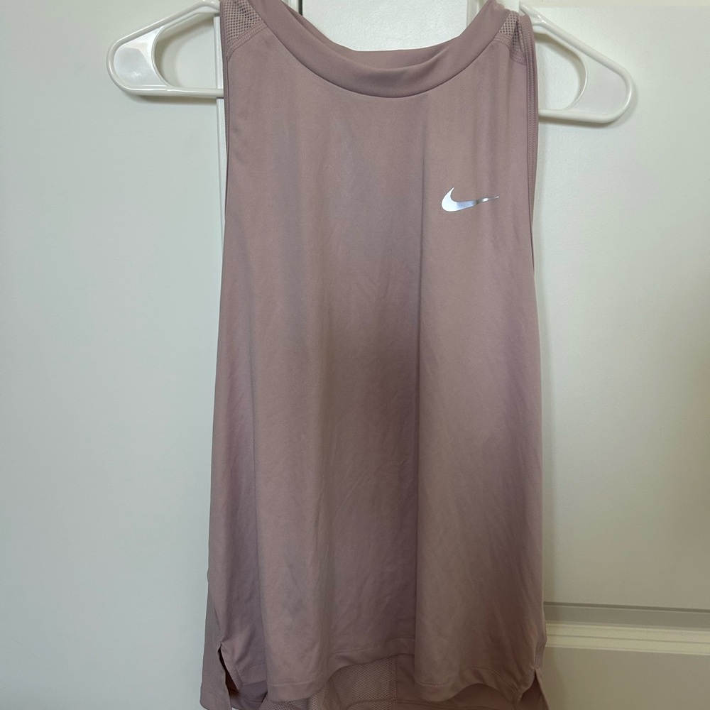 Nike Pink Sleeveless Relaxed Tank Top